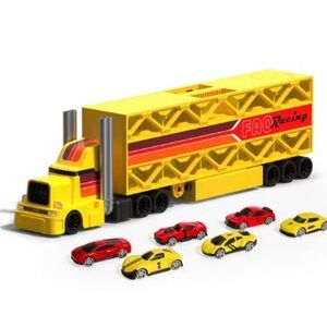 FAO Schwarz Ultimate Truck Collection Truck With And Cars
